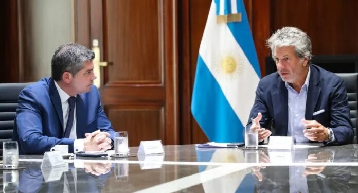 Marcelo Orrego tuvo una reunión con Juan Pazo, el secretario de Industria de la Nación
