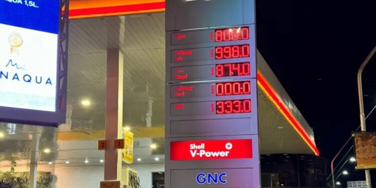En San Juan, los combustibles premium, llegan al umbral de los $1000 el litro