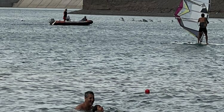 Oficial: Los sanjuaninos se puede bañar en el dique Punta Negra