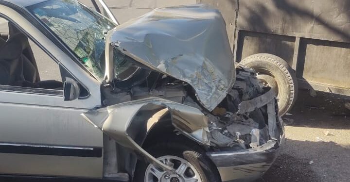 Rawson: Un auto y una “chata” chocaron y una persona terminó herida