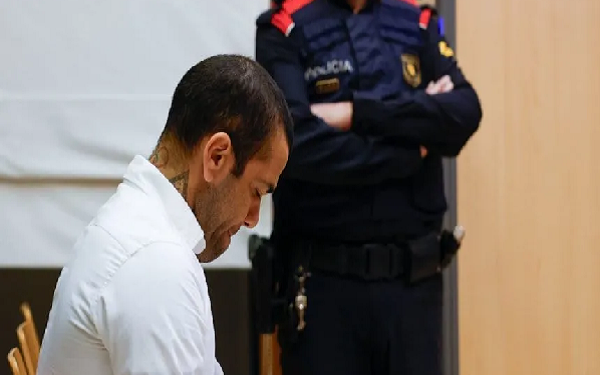 Dani Alves negó el abuso sexual ante el tribunal de Barcelona