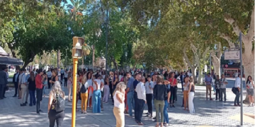 Empleados de un edificio judicial fueron evacuados por una fuga de gas