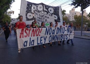 Un grupo de izquierda convoca una marcha en contra de Milei en San Juan