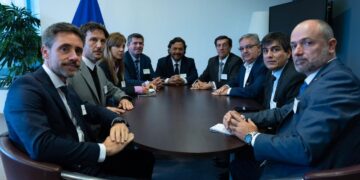 Orrego impulsó el inicio de la mesa del cobre en San Juan