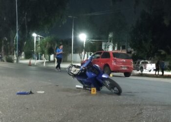 Accidente de tránsito en Albardón: dos personas terminaron hospitalizadas