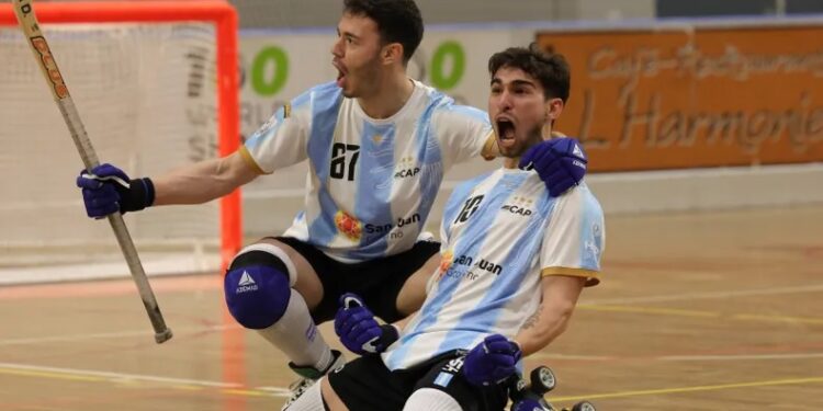 La selección de hockey sobre patines es campeona de la Copa de Naciones
