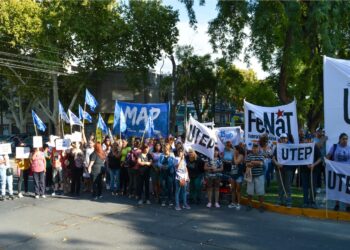 Piqueteros sanjuaninos reclaman por recortes a comedores y merenderos