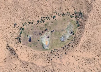 El misterioso “oasis” emerge en el desierto caucetero: ¿Realidad o ilusión?