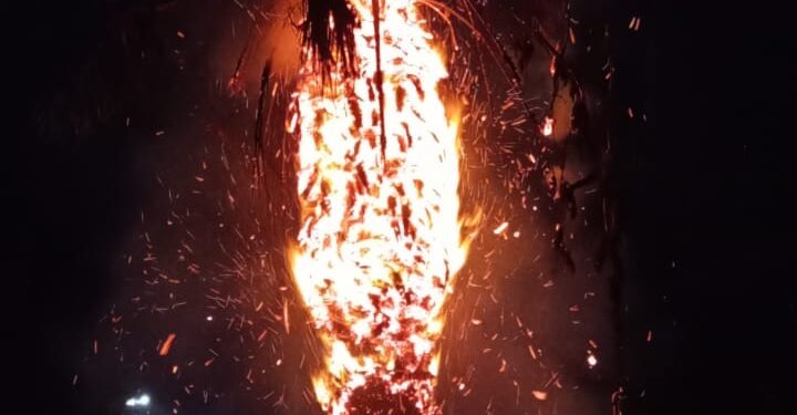 Vecina de 25 de Mayo denunció incendio provocado que puso en peligro su hogar