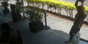 Un ladrón sanjuanino atacó con un ladrillo a una mujer