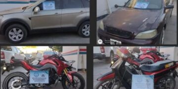 Recuperan 8 vehículos robados en San Juan