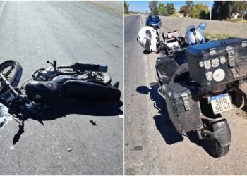 Tras un choque, dos brasileños terminaron en una comisaría sanjuanina