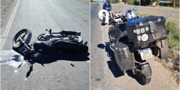 Tras un choque, dos brasileños terminaron en una comisaría sanjuanina