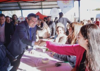 Orrego recorrió el operativo territorial que llegó a más de 400 angaqueros