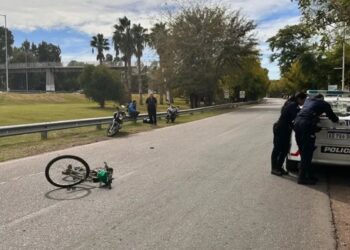 Falleció un ciclista que sufrió un choque en el Lateral de Circunvalación : Era un abuelo