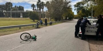 Falleció un ciclista que sufrió un choque en el Lateral de Circunvalación : Era un abuelo