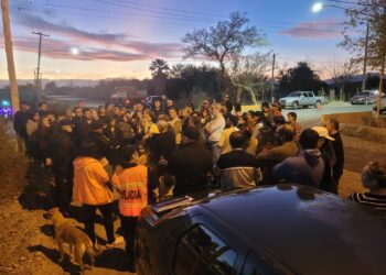 Vecinos salieron a las calles a reclamar seguridad