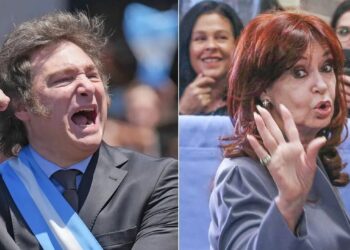Javier Milei le respondió a Cristina: “La gente se cag… de hambre por ustedes”