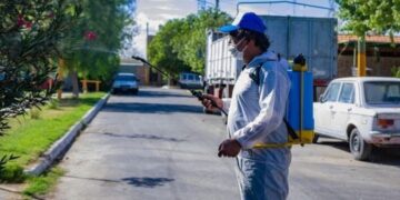 Comenzaron los operativos contra el DENGUE en Santa Lucía