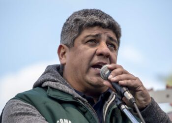 Pablo Moyano amenazó con un paro de Camioneros en todo el País.