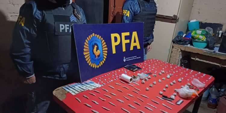 La Policía Federal detuvo al “Pato” y el “Pollito” por tráfico de drogas en San Juan