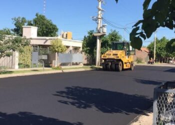 Rivadavia comienza la repavimentación de históricos barrios