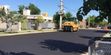 Rivadavia comienza la repavimentación de históricos barrios