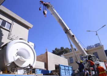 Hospital Marcial Quiroga: Instalaron equipamiento clave para personas con sobre peso
