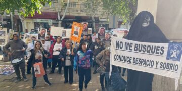Familiares de víctimas de siniestros viales piden justicia en las puertas de Tribunales