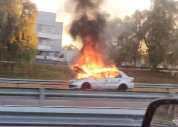 Mamá sanjuanina salvó a su hijo al incendiarse el auto en el que circulaban