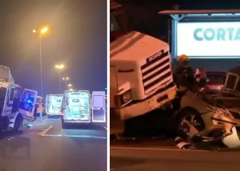 Accidente fatal: hay 2 muertos y un menor internado tras un choque múltiple