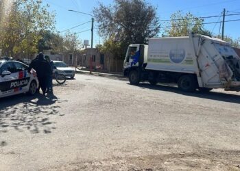 Atropellaron a un recolector de residuos en Angaco