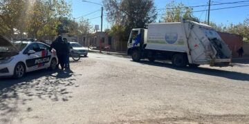Atropellaron a un recolector de residuos en Angaco