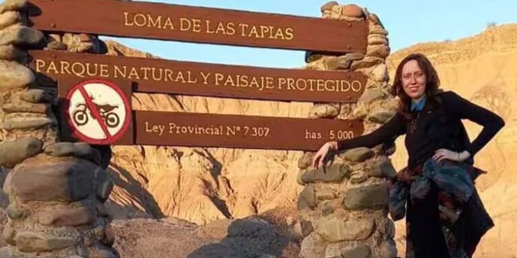 Se conoció la primera foto del lugar donde encontraron el cuerpo de Julia Horn