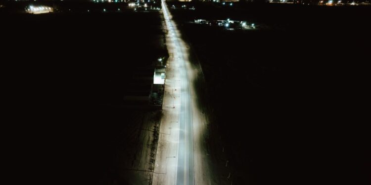 Chimbas: Habilitan importante obra de iluminación de 4 kilómetros en El Mogote