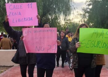 VIDEO: Protestan en la Comisaría de Las Casuarinas exigiendo mayor seguridad