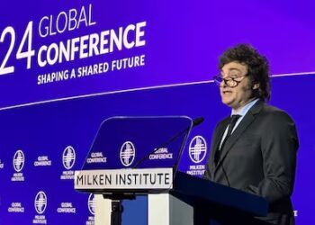Javier Milei, ante empresarios en Los Ángeles: “Argentina tiene todas las condiciones para ser la nueva meca de Occidente”