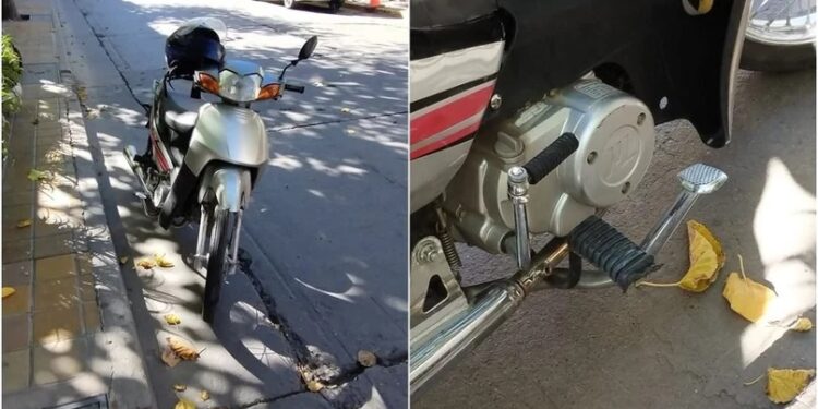 Una mujer cruzó en rojo con su moto y mató a una mujer de 80 años