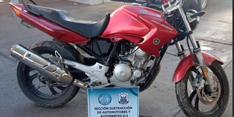 Secuestran en 25 de Mayo cuatro motos robadas en Mendoza