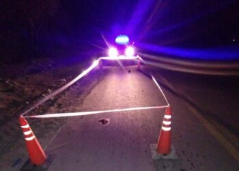 Conducía ebrio y sin luces, embistió a una mujer en Caucete y la dejó en grave estado