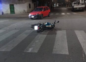 Trasladan a un hombre herido al Hospital Rawson tras una colisión en Chimbas