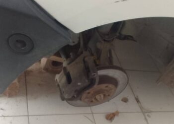 Inseguridad: Roban rueda de camioneta a metros de la Comisaría Novena de Caucete