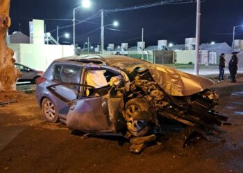 Dolor por la muerte de un anciano en un fatal accidente en Rivadavia