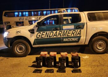 Ruta 40: Detienen a una mujer con 4 kilos de cocaína ocultos en un parlante