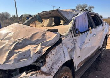 Identifican a la víctima fatal del vuelco en la Ruta 20: Hay tres personas hospitalizadas