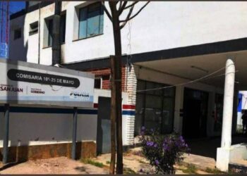 Detienen a joven por robar una batería y una rueda en un club de 25 de Mayo