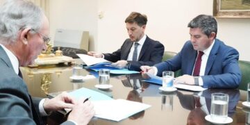 Orrego firmó un convenio con SEGEMAR y la Secretaría de Minería para potenciar el desarrollo sostenible en San Juan