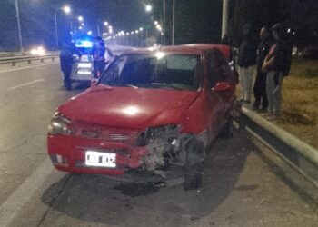 Impactante choque múltiple en la Circunvalación: Tres personas quedaron heridas