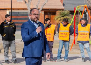 En Rivadavia, el Barrio Foeva ya cuenta con la nueva plazoleta Félix Javier Salina