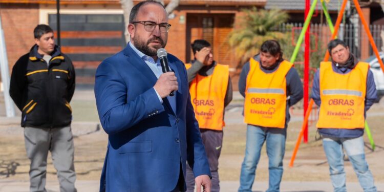En Rivadavia, el Barrio Foeva ya cuenta con la nueva plazoleta Félix Javier Salina